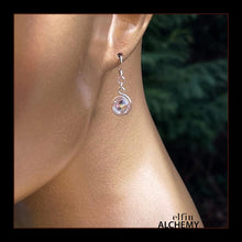 Load image into Gallery viewer, zodiac Aries spiral earrings