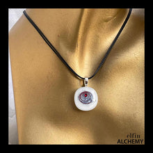 Load image into Gallery viewer, zodiac Capricorn birthstone spiral pendant